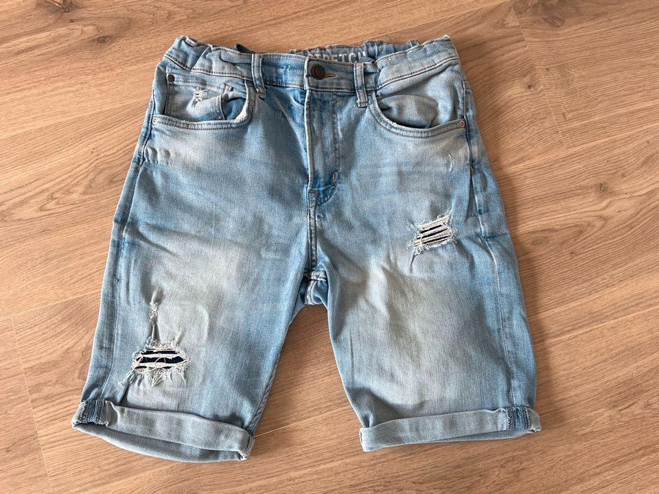 H&M kurze Jeans Gr. 164 super Stretch H+M Short in Eschbach