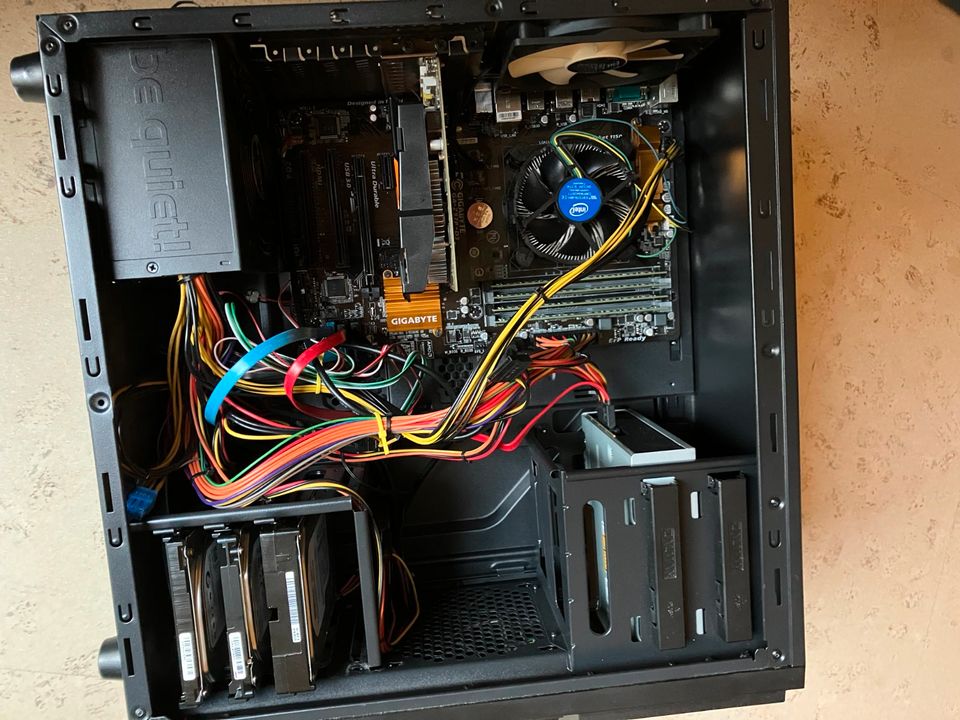 Computer Gaming PC Tower i5 16GB Mem SSD + 3x HDD Geforce 750Ti in Schwarzenberg (Erzgebirge)