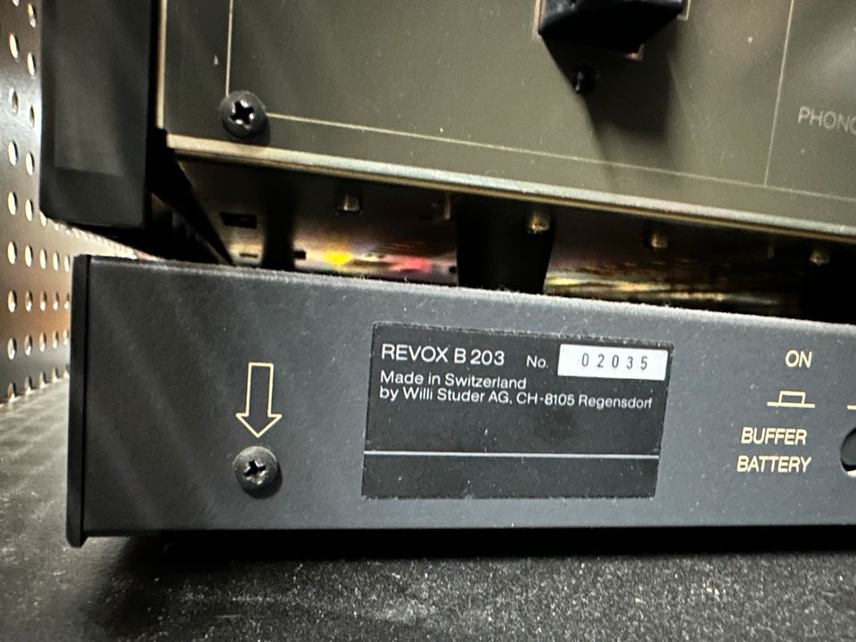 REVOX B 285 Receiver & B 203 Timer Controller in Frankfurt am Main