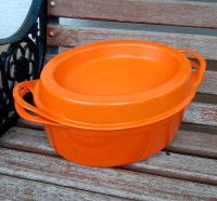 LE CREUSET Cousances Doufeu Saftbräter Gusseisen Bräter 6L orange Rheinland-Pfalz - Hochborn Vorschau