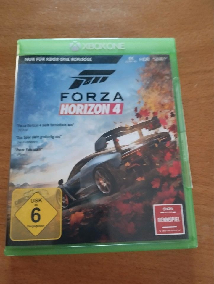 Xbox one Spiele Forza Horizon4 und MonsterHunter in Ruhpolding