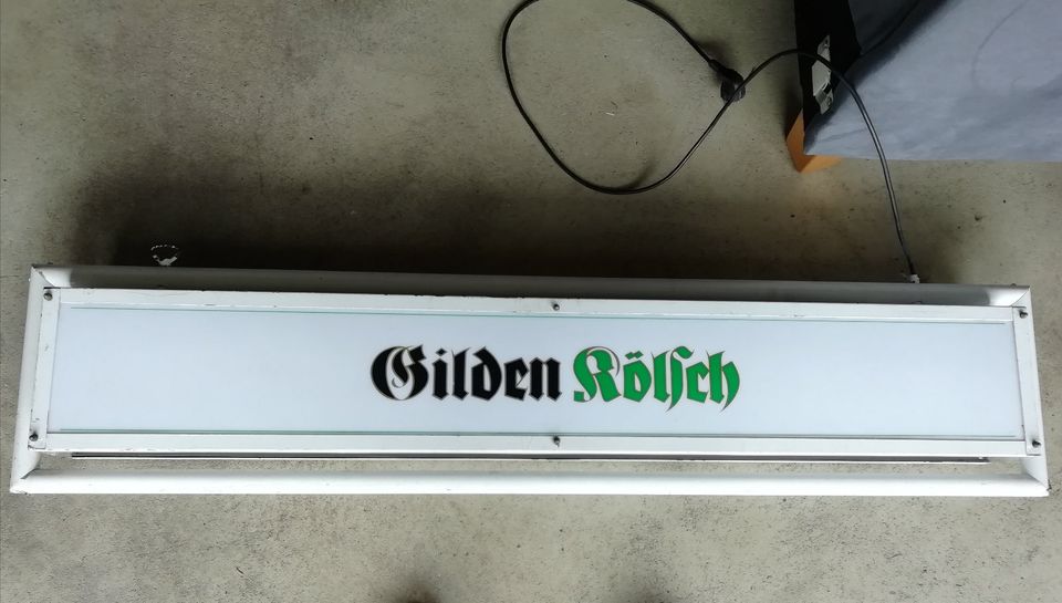 Gilden Kölsch Lampe in Kürten