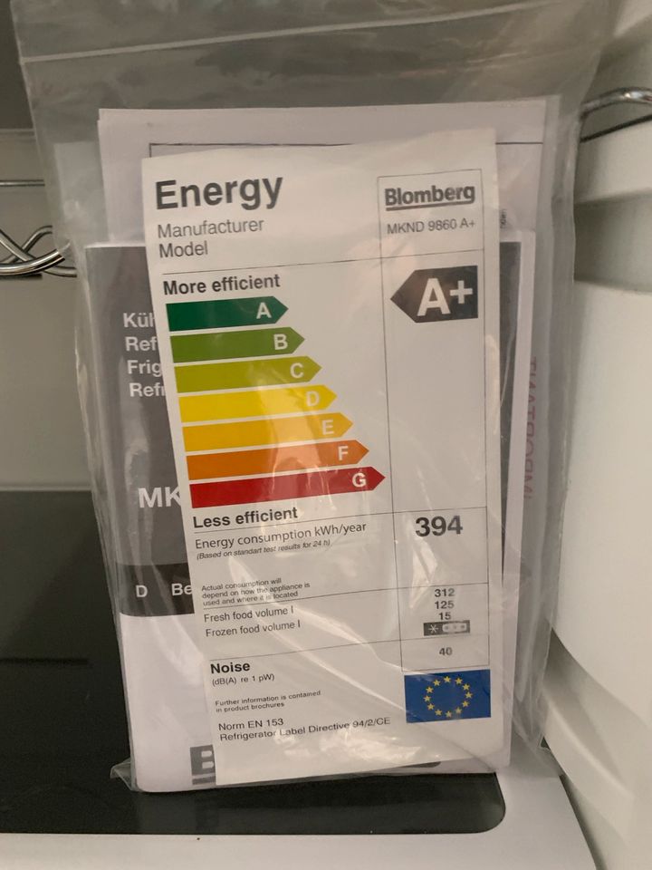 Blomberg Kühl und Gefrierkombination in Dinslaken