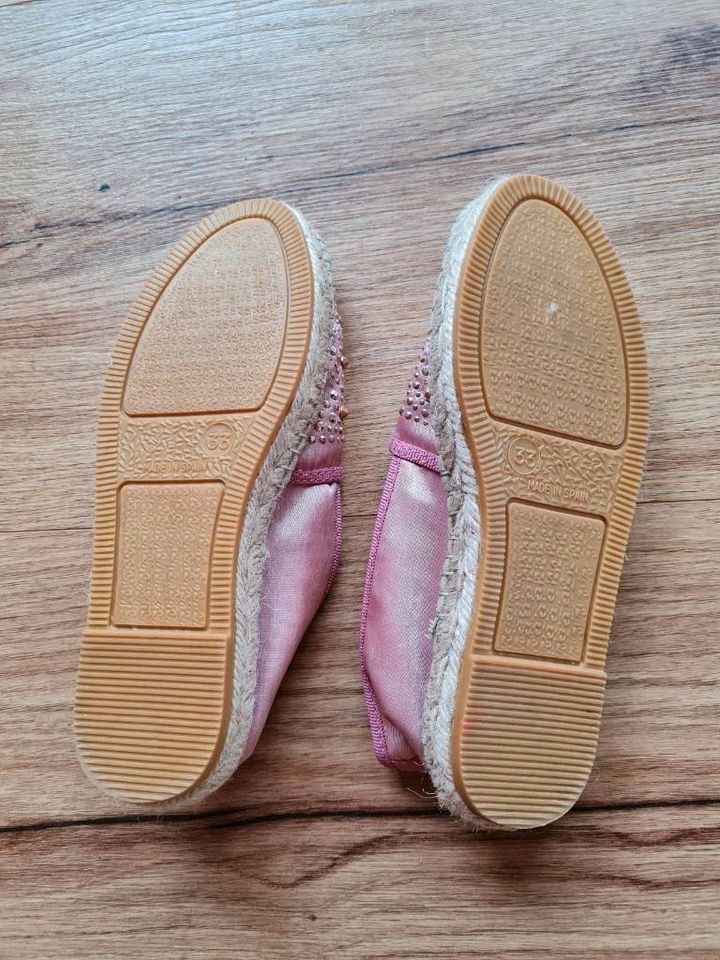 Espadrilles von Vidorreta NEU Glitzer rosa in Greifswald