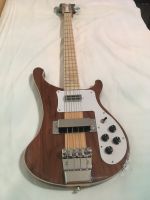 Bassgitarre E-Bass RICK 4003 WALNUT (guter Zustand) Baden-Württemberg - Krauchenwies Vorschau