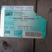 Konzertkarte Michael Jackson 1992 Hessen - Dietzenbach Vorschau