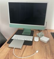 iMac mit Apple M1-Chip 24“ in grün Hessen - Niestetal Vorschau