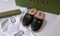 Original Gucci  Slipper schwarz Leder Lammfell 39,5 Niedersachsen - Oldenburg Vorschau