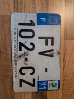 Kennzeichen Nummernschild License Plate Guadeloupe Dresden - Pieschen Vorschau