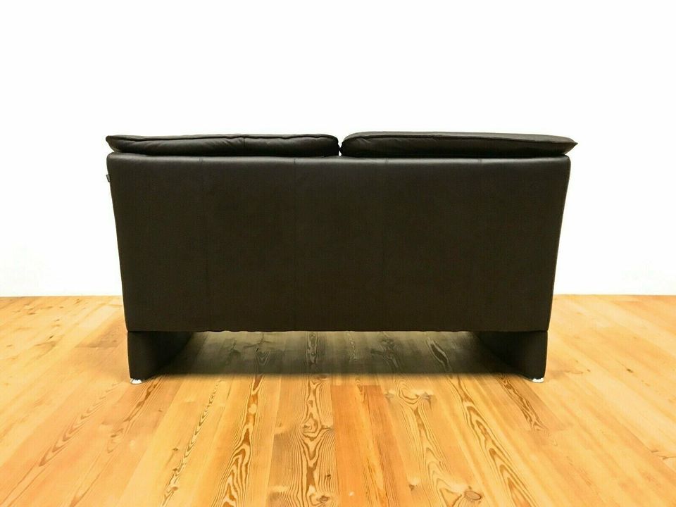 Laauser Sofa Design Leder Couch Zweisitzer Braun in Köln