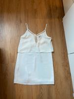 Mango Kleid weiß Träger Spitze XS 34 NEU kurz München - Maxvorstadt Vorschau