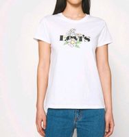 T-Shirt 38 (M) von LEVI'S, weiß, mit Blumenmuster, NEU Bayern - Memmingen Vorschau