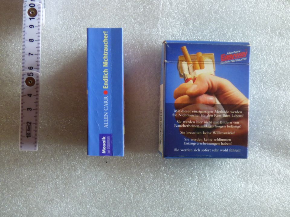 Endlich Nichtraucher - Allen Carr - Pocket Format - 8,5 x 6 cm in Filderstadt