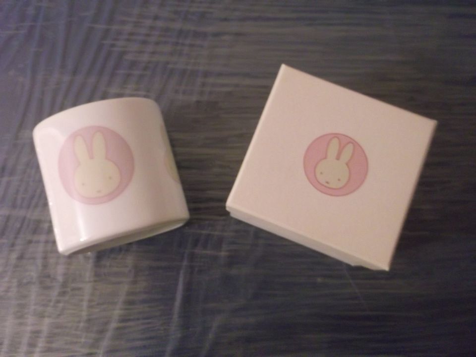 Miffy Spardose Money Box Porzellan rosa blau NEU Hase Ostern in Uelzen