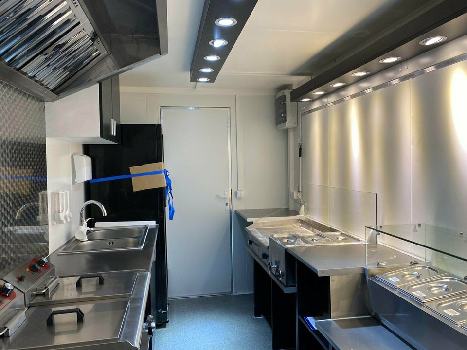 Foodtruck, Grill Imbissanhänger, Imbisswagen Neu in Leipzig