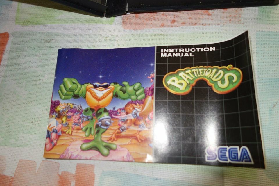 Sega Mega Drive  Spiel  Battletoads in OVP in Hilpoltstein