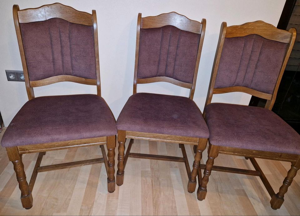 3 bequeme Stühle in Zellertal
