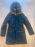 Wunderschöne dunkelblaue Khujo-Winter-Jacke Mantel Gr. S Hessen - Rodenbach Vorschau