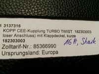 CEE Starkstrom/Kraftstrom Kupplung,Stecker,Wandstecker 16; 32; 63 Saarland - Illingen Vorschau