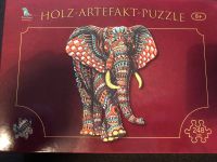 Holz Artefakt Puzzle, Elefant, Orginalverpackt Bayern - Mistelgau Vorschau