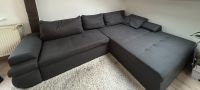 Sofa in L Form Anthrazit Niedersachsen - Einbeck Vorschau