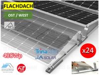 (24x) Unterkonstruktion für 24x Solarmodule K2 Systems Flachdach Aufständerung D-Dome 6.10 Peak Montageschiene SpeedPorter Nordrhein-Westfalen - Rödinghausen Vorschau