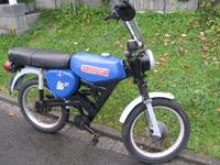 Fahrrad Eigenbau Deko wie Simson  DDR Moped Funbike Nordrhein-Westfalen - Finnentrop Vorschau