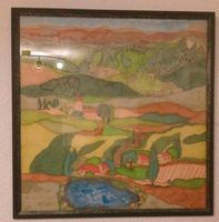 Gemälde, Wandbild, XL, Vintage, Retro, 90er Jahre, Kunst Wuppertal - Oberbarmen Vorschau