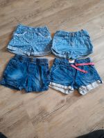 4 Shorts Set Mädchen 98/104 Niedersachsen - Moormerland Vorschau