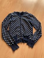 Strickjacke Weste 134/140 Marine polkadots Bayern - Bogen Niederbay Vorschau