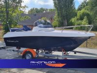 Motorboot Phantom 535 Cabin, Boot,Trailer, 12V Anlage, Badeleiter Nordrhein-Westfalen - Rheda-Wiedenbrück Vorschau