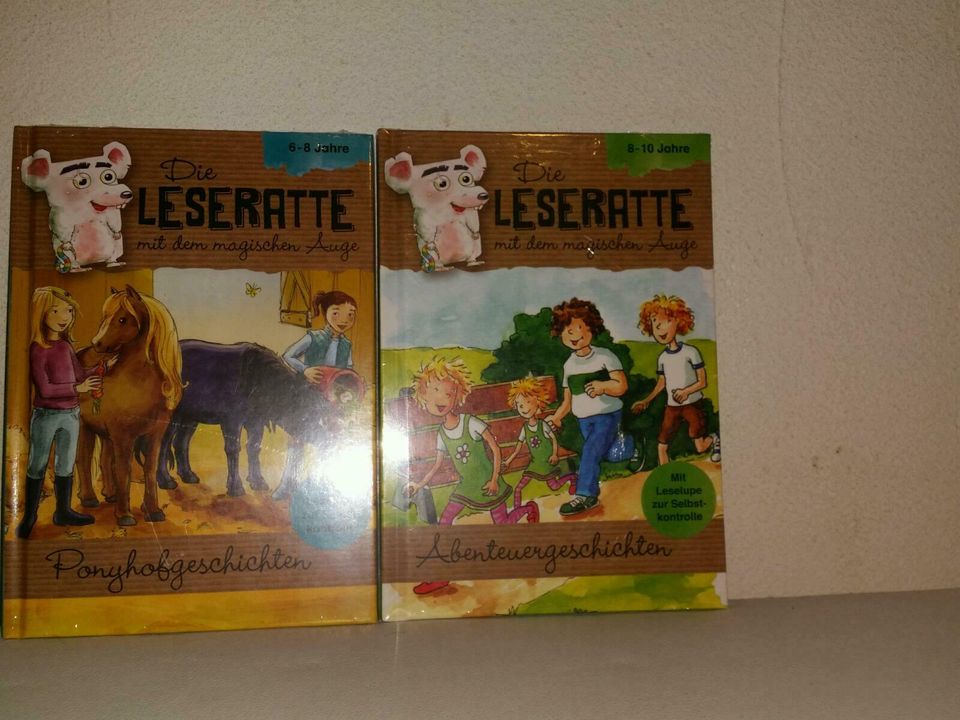 Leseratte Kinder Erstlese Bücher mit Leselupe NEU in Tauberbischofsheim