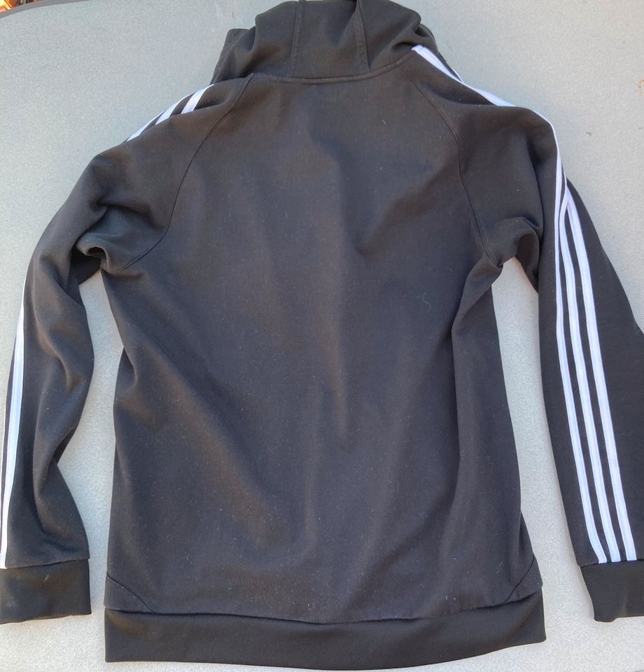 Original Adidas Trainingsoberteil Jacke Schwarz in Greding