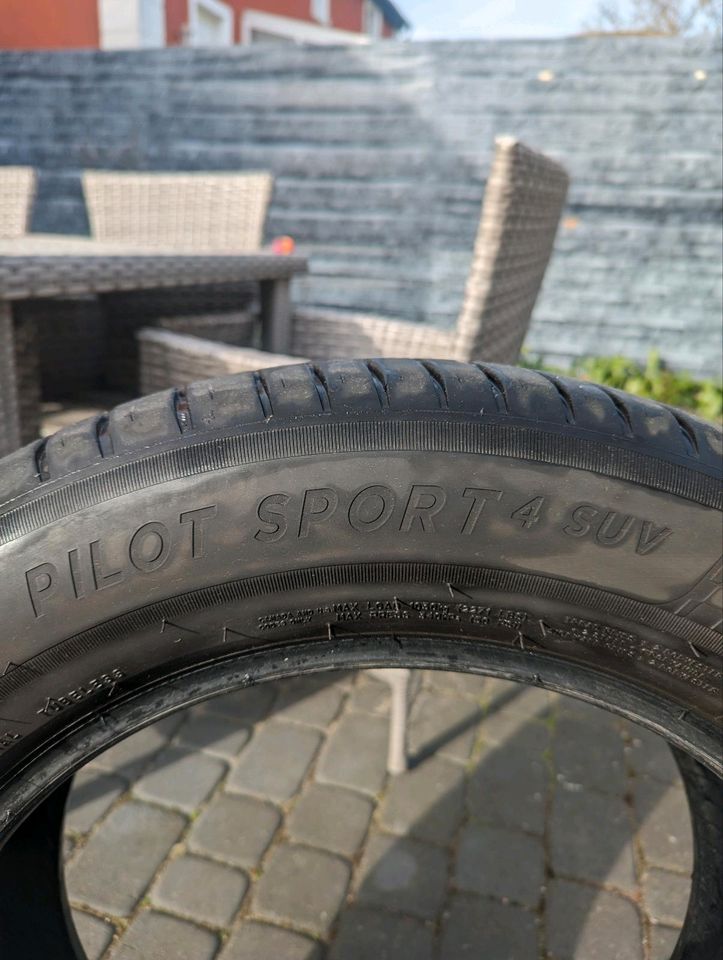 4 x Sommerreifen Michelin 255/55 R18 SUV PILOT SPORT in Pasewalk