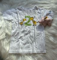 Weißes T-Shirt Zahl 2 Giraffe Babydream Größe 98/104 Innenstadt - Köln Altstadt Vorschau