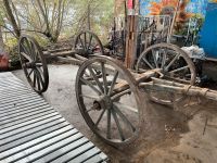 Alter Leiterwagen,Heuwagen,großes Wagenrad,Scheunenfund Brandenburg - Heidesee Vorschau