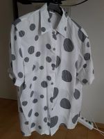 Damen Hemd-Bluse, Kurzarm Gr.38, weiß mit Karopunkten, Taifun Bayern - Illertissen Vorschau