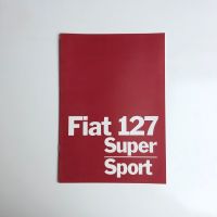 Fiat 127 Sport 04/81 Prospekt + technische Daten + Ausstattung Baden-Württemberg - Pliezhausen Vorschau