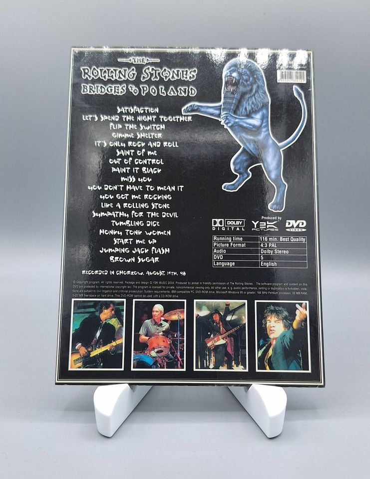 Rolling Stones - Bridges To Poland DVD Digipak in Siegburg