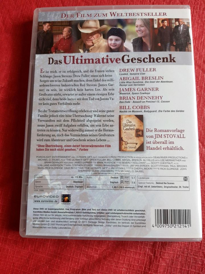 DVD  Das ultimative Geschenk 2007 in Berlin