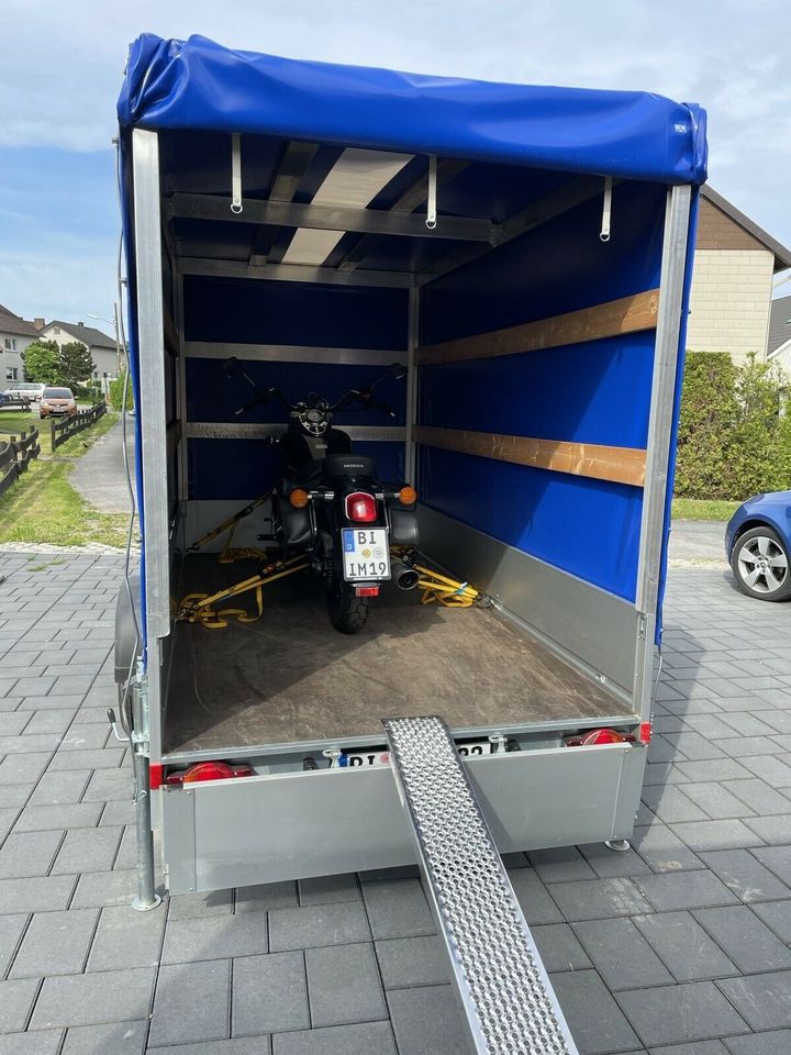 Motorrad Anhänger zu vermieten 1500 kg. in Bielefeld