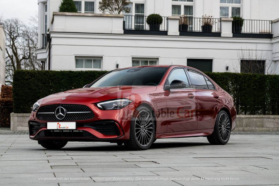 Luxuriöser Mercedes Benz C200 AMG zu vermieten! Autovermietung! in Hamburg