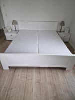 Doppelbett 180x200 weiß Neuwertig inkl. Nachttische Nordrhein-Westfalen - Kerpen Vorschau