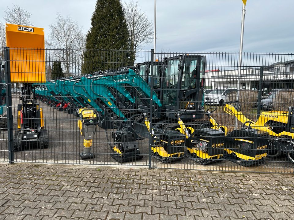 Bomag Rüttelplatte Verdichtungstechnik Stampfer Frosch Huppser in Waldmohr