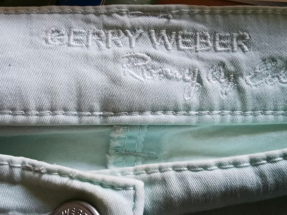 Hose mintgrün Gerry Weber 38 R Romy in Aßling