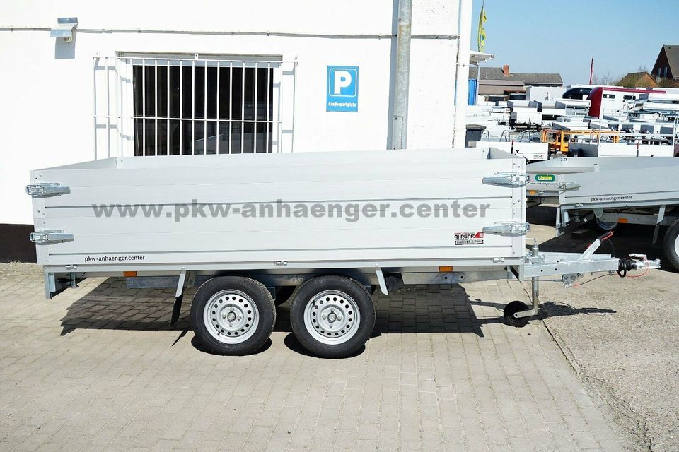 Anssems PLTT 1350 305x150x60cm Pritschenhochlader Tandem Aufsatz in Stuhr