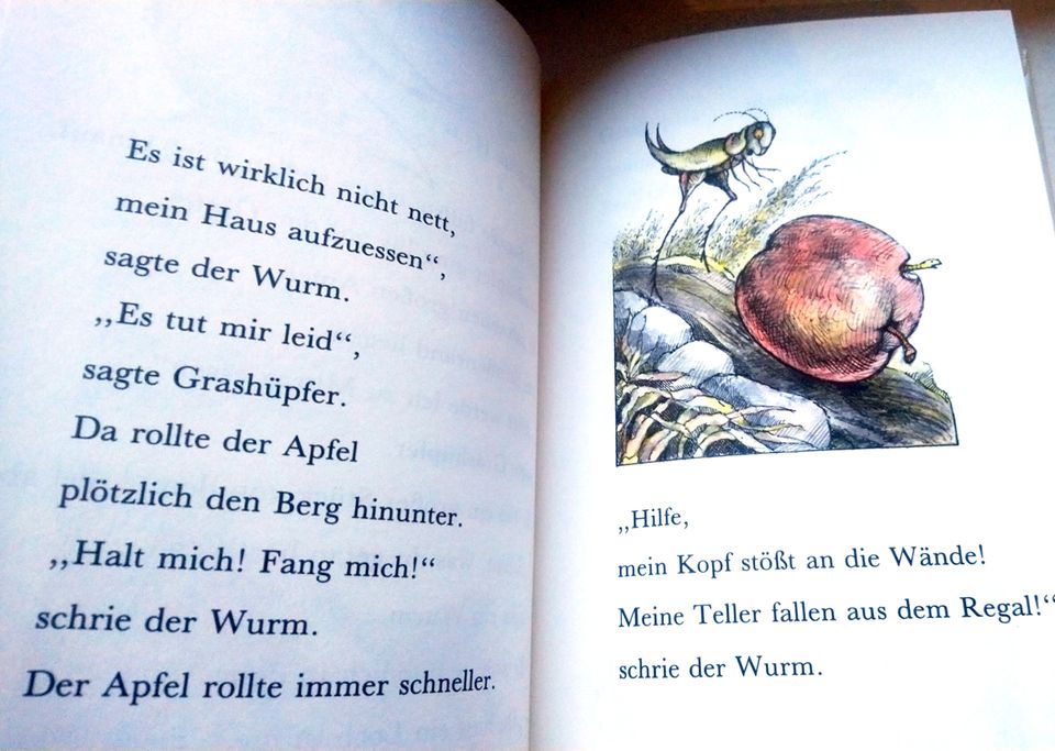 "Grashüpfer macht eine Reise", Lobel, größere Schrift, Carlsen, N in Delmenhorst