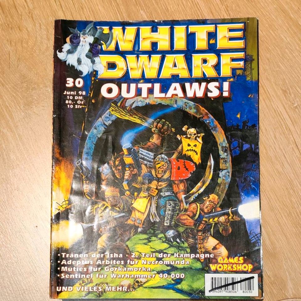 Warhammer White Dwarf Hefte von 1998 Nr. 25-31 in Lüneburg