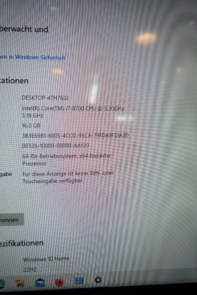 Gamer PC Intel i7-8700 in Hannover
