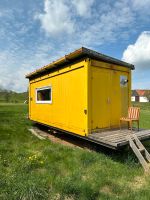 Bauwagen/Container mit Ofenecke, innen verkleidet Hessen - Korbach Vorschau